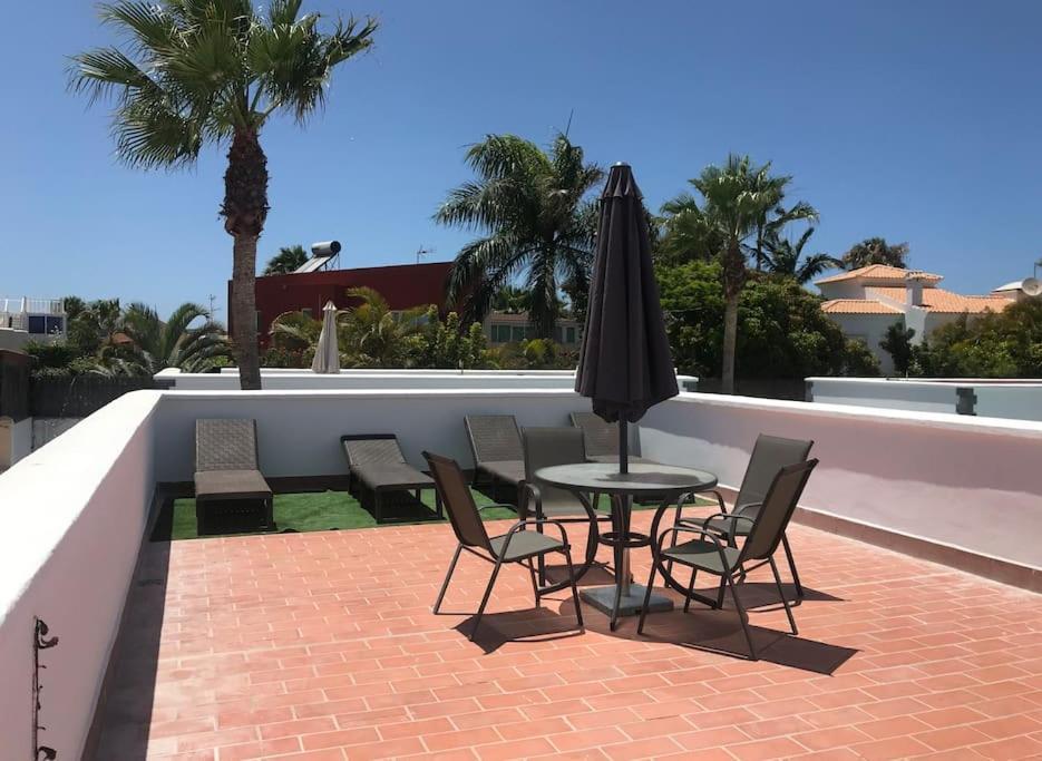 Lovely Villa - Pool Front, Private Roof Terrace, Wifi Fiber Optic Corralejo Exterior foto